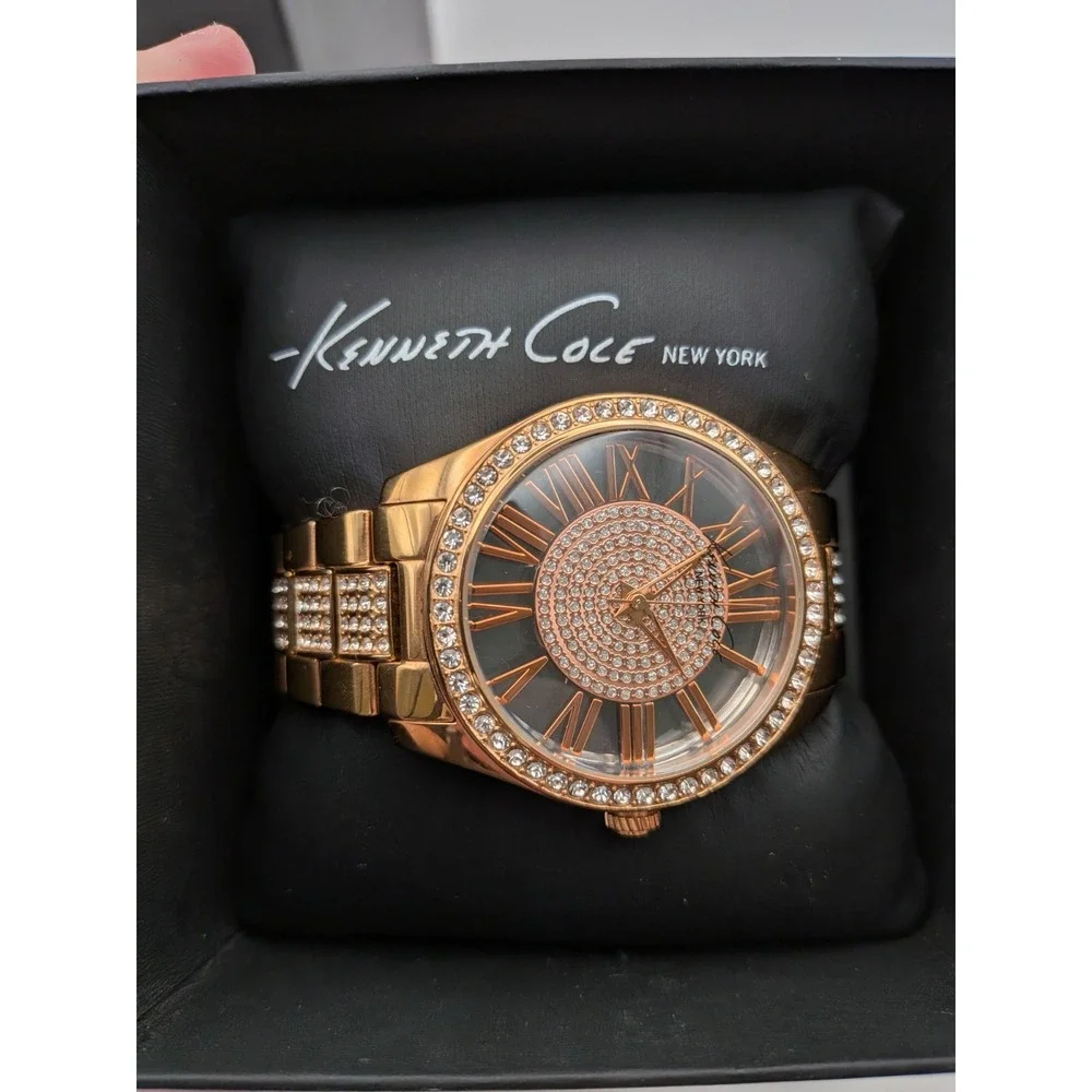 Kenneth Cole Rose Gold And‎ Diamond Women's Watch